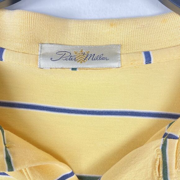 Peter Millar Mens Polo Shirt 2X Short Sleeve Golf Activewear - Picture 2 of 6